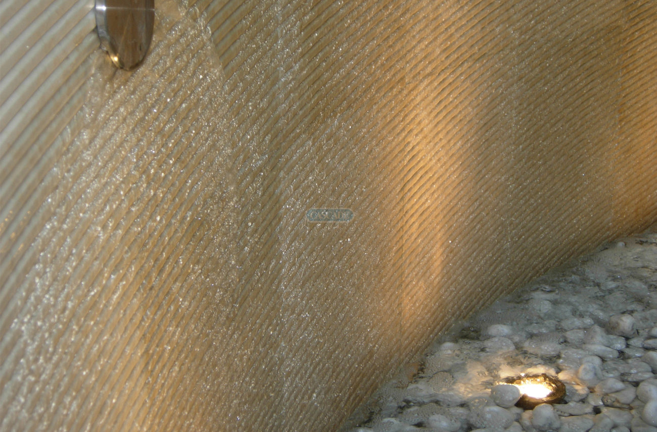Chutes d'eau sur verre ou mur - Cascade