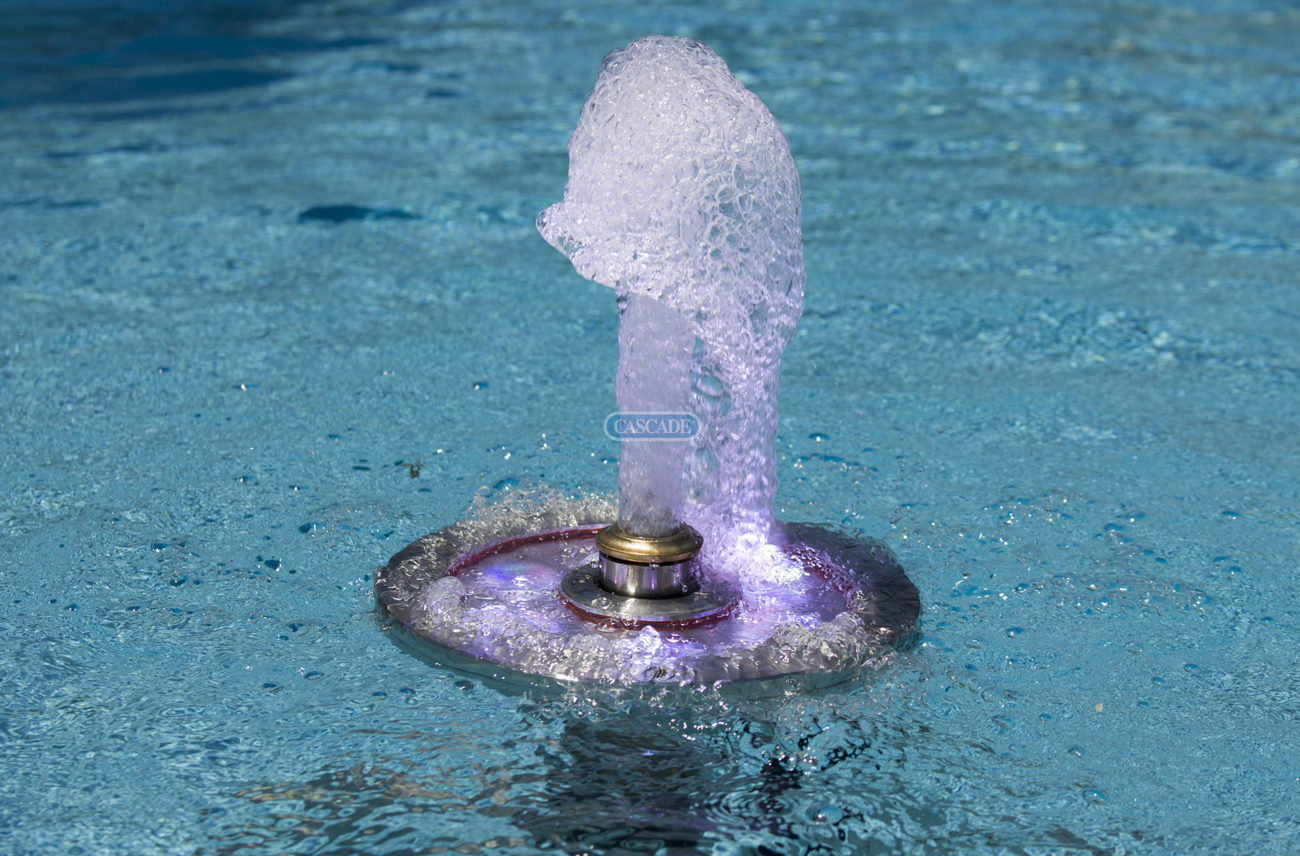 Mizar LED underwater light 24 RGBW-Ring Cascade - fountain